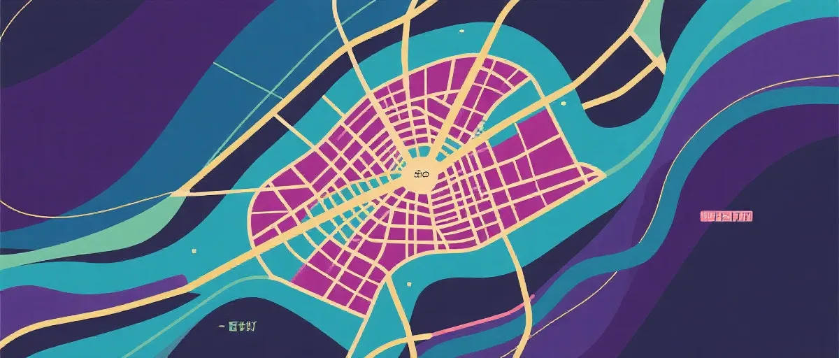 办公地址示意图